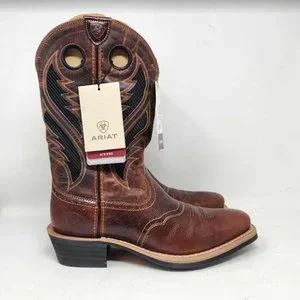 Ariat Shoes Mens 2 Ariat Heritage Roughstock Venttek Square Toe Western Boots 1019980 Poshmark